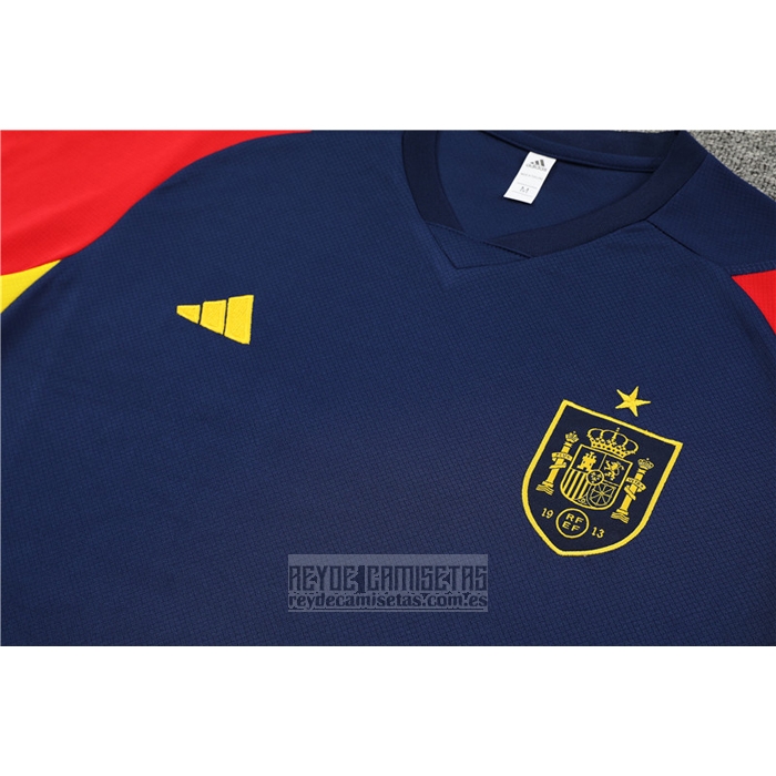 Chandal del Espana Manga Corta 2023-2024 Azul - Pantalon Corto
